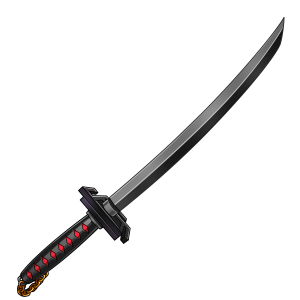 Katana noir